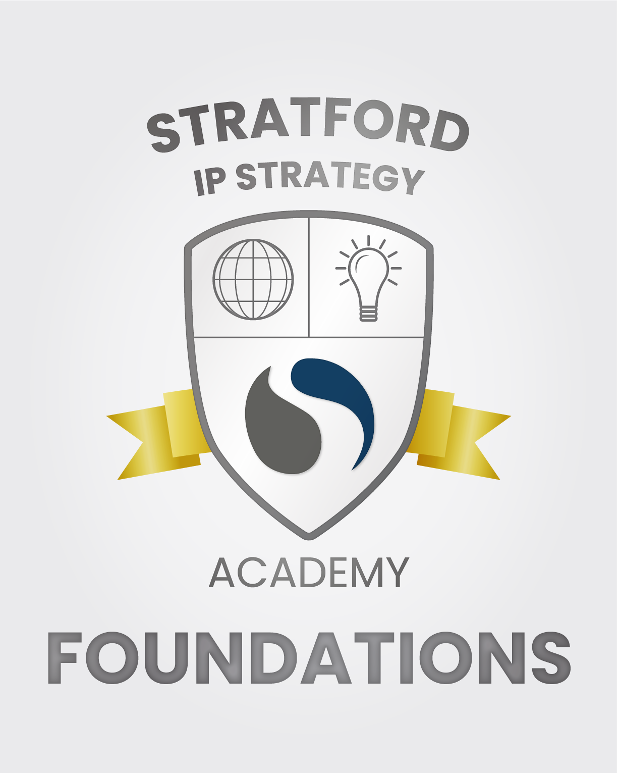 Foundations membership tile - IP Strategy Academy logo with text "Foundations" on a white background